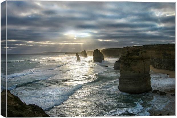 The Twelve Apostles Canvas Print by World Images