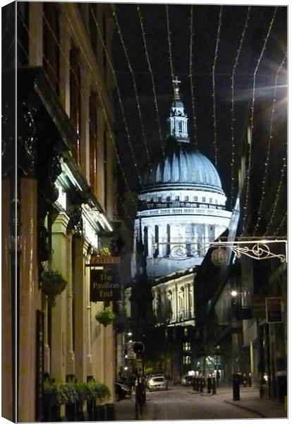 St Pauls Cathedral Canvas Print by Reg Dobson