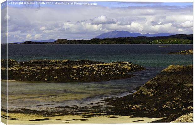 Arisaig, Scotland Canvas Print by Col Sm