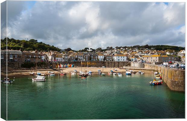 Mousehole Harbour Canvas Print by Jonathan Swetnam