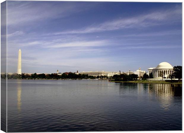 National Mall, Washington D.C. Canvas Print by Belinda Frost