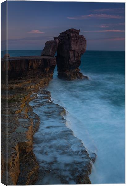 Pulpit Rock Dusk Canvas Print by Ashley Chaplin