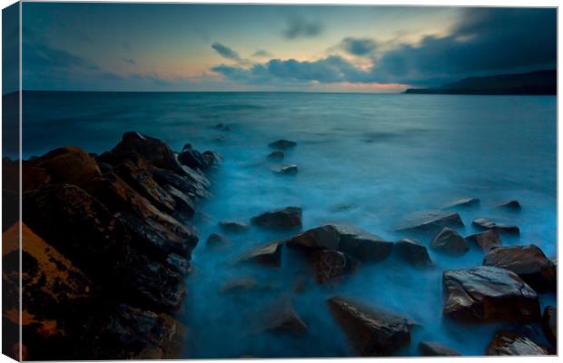 Clavell's Pier, Kimmeridge Canvas Print by Ashley Chaplin