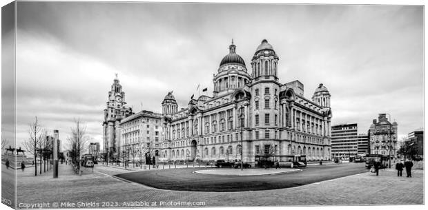 The Three Graces Canvas Print by Mike Shields