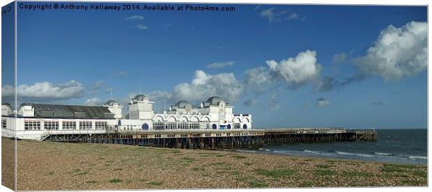  SOUTH PARADE PIER PORTSMOUTH Canvas Print by Anthony Kellaway