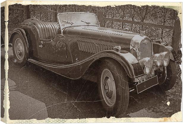  MORGAN 4 ANTIQUE PHOTO STYLE Canvas Print by Anthony Kellaway