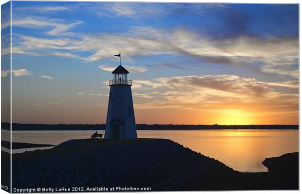 End of Day Canvas Print by Betty LaRue