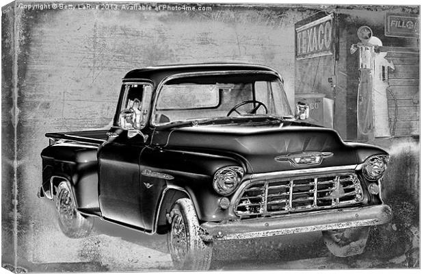 Classic Chevrolet Pickup Canvas Print by Betty LaRue