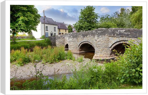Clun Canvas Print by Andrew Roland