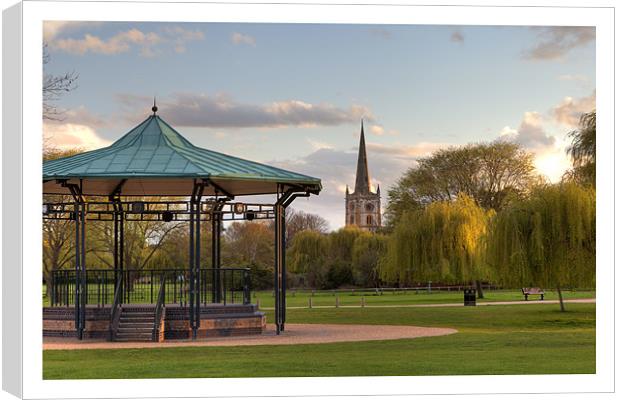 Stratford upon Avon Canvas Print by Andrew Roland