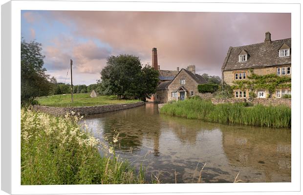 Lower Slaughter Canvas Print by Andrew Roland