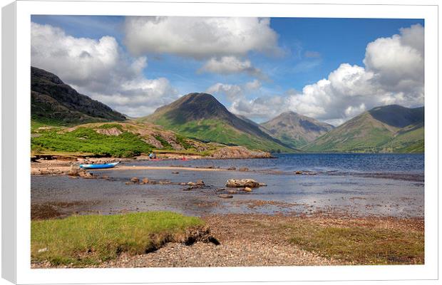 Wast Water Canvas Print by Andrew Roland