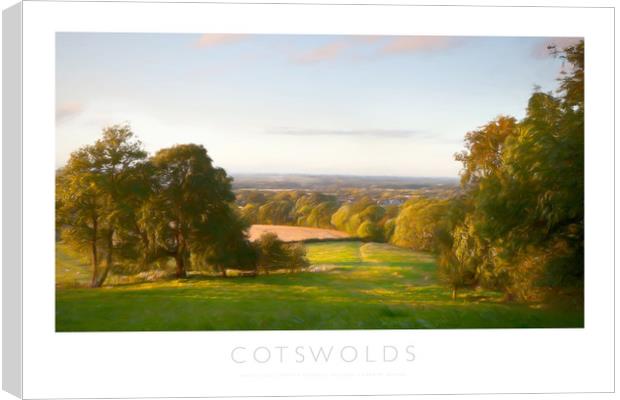 Cotswolds Canvas Print by Andrew Roland