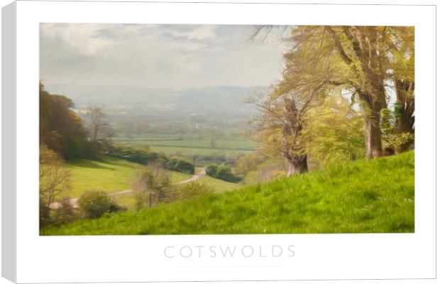 Cotswolds Canvas Print by Andrew Roland