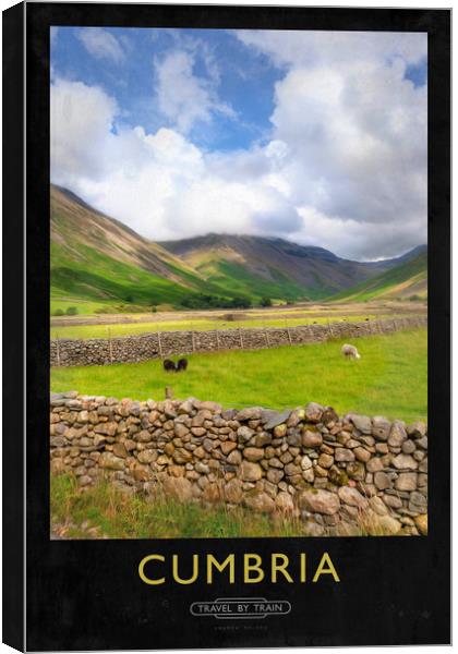 Cumbria Canvas Print by Andrew Roland