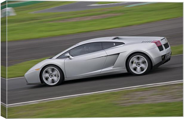 Lamborghini Gallardo Canvas Print by Chris Johnson