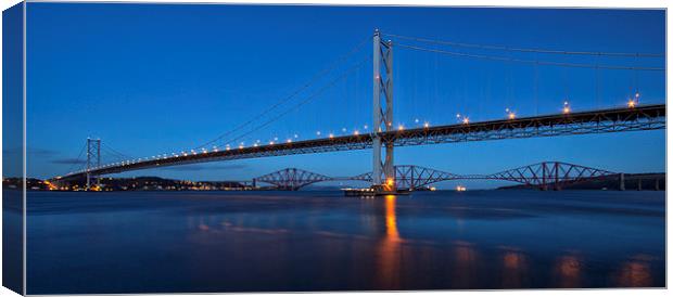 Forth Road Bridge Canvas Print by James Marsden