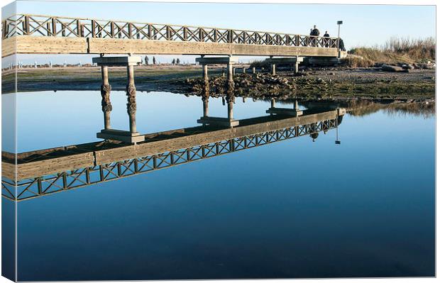 Double bridge Canvas Print by Chiara Cattaruzzi