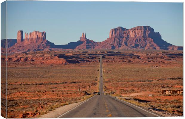 Monument Valley USA Canvas Print by peter schickert