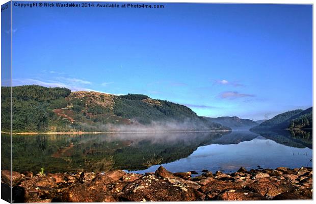  A Misty Morning Canvas Print by Nick Wardekker