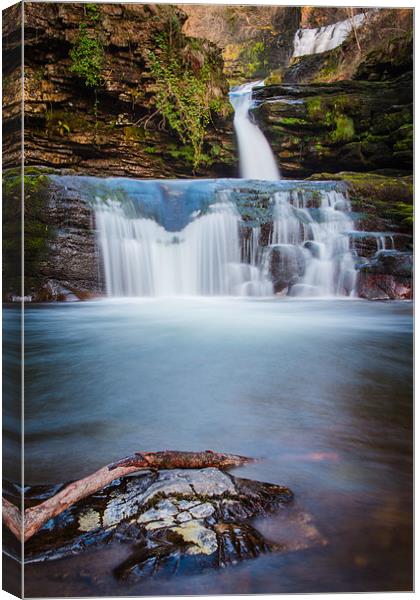 Milky Waterfall Canvas Print by Dan Fisher