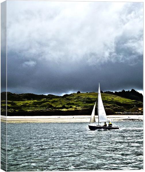 Boat. Canvas Print by Kitty 