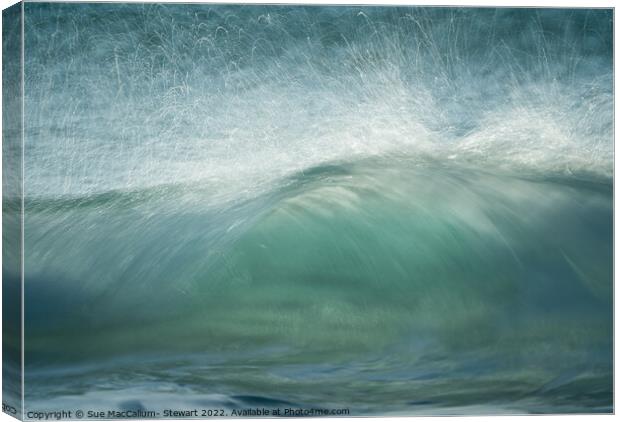 Waves V Canvas Print by Sue MacCallum- Stewart