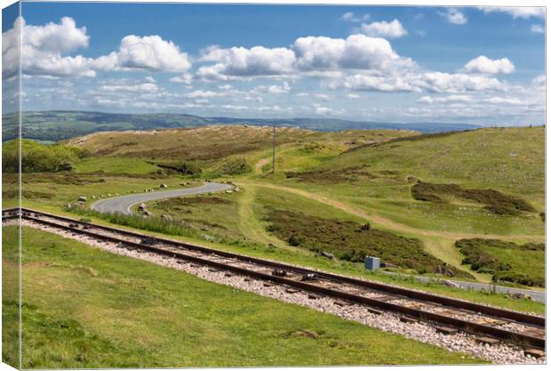 The Great Orme View Canvas Print by Jonathan Thirkell