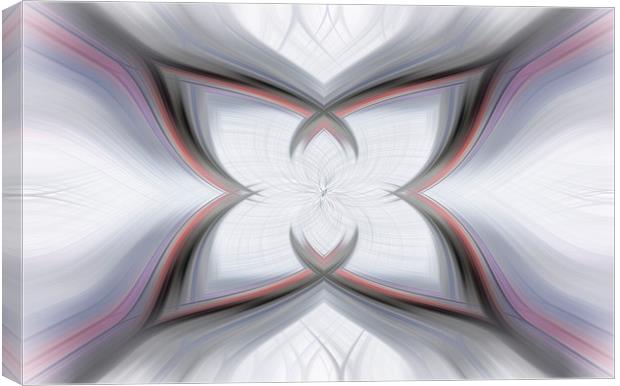 Digital abstract art Canvas Print by Jonathan Thirkell