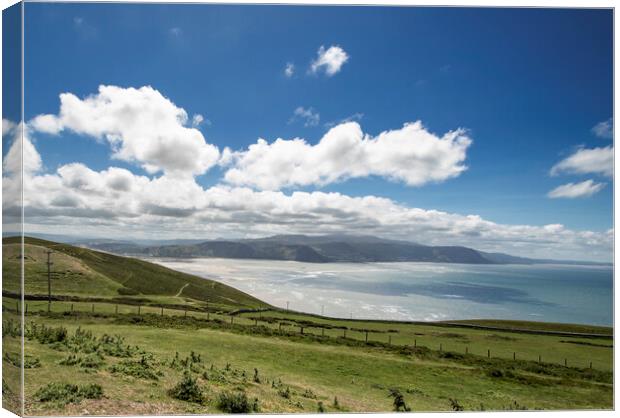 Great Orme Summit View, North Wales Canvas Print by Jonathan Thirkell