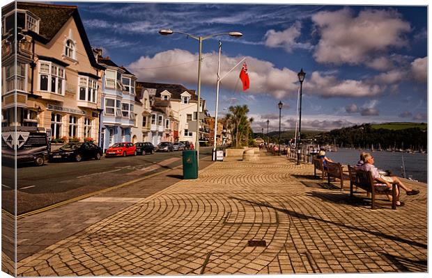 Dartmouth Town Canvas Print by Jay Lethbridge