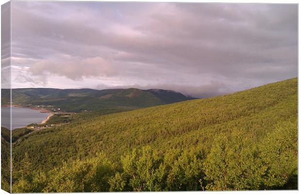 Cape Breton Island Canvas Print by cecil white