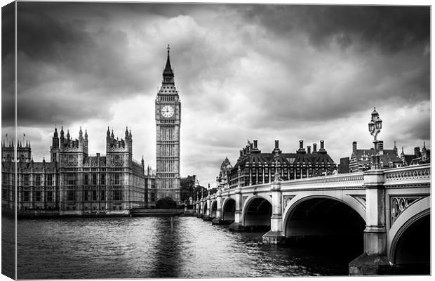 Westminster In London Canvas Print by Jonny Essex