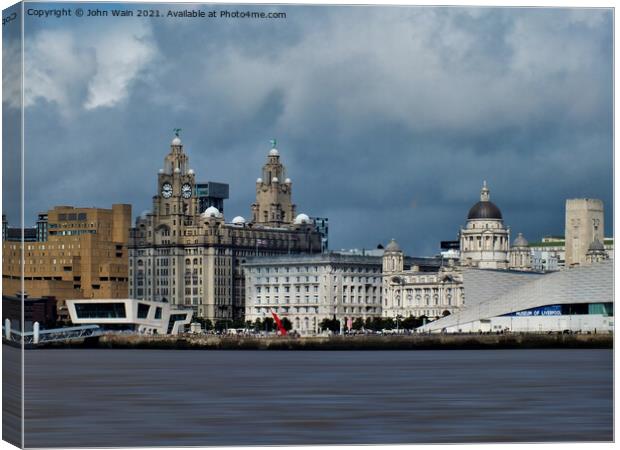 Three Graces (Digital Art) Canvas Print by John Wain