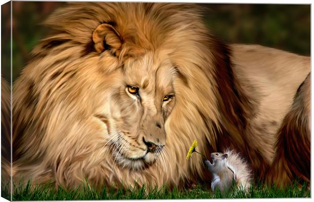 A gift for Cameron Canvas Print by Big Cat Rescue