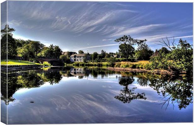 Reflections Canvas Print by jim scotland fine art