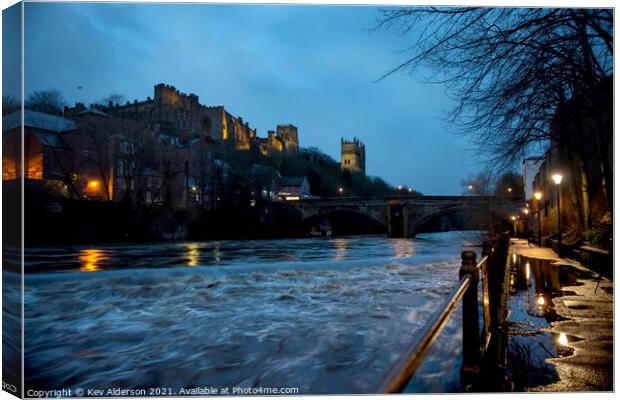 Durham Cathedral and Castle Canvas Print by Kev Alderson