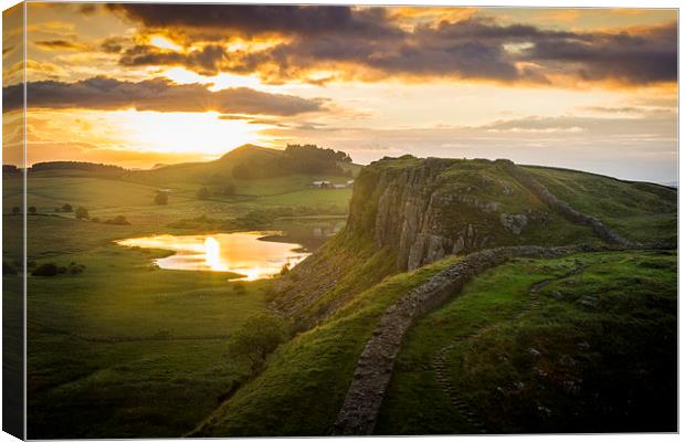  The Wall Canvas Print by Kev Alderson