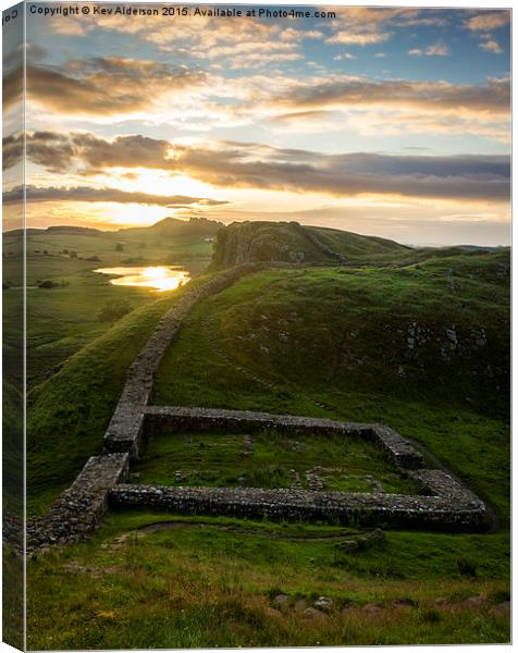  Tranquility at dawn Canvas Print by Kev Alderson