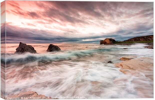 The Storm Canvas Print by Kev Alderson