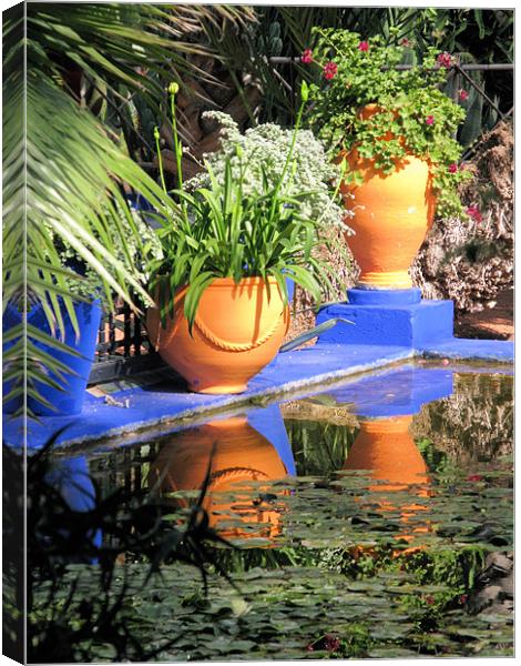Lily pond Canvas Print by Ruth Hallam