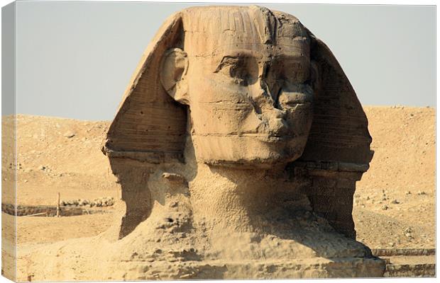 Great Sphinx of Giza Canvas Print by Ruth Hallam