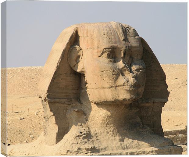 Great Sphinx of Giza 6 Canvas Print by Ruth Hallam