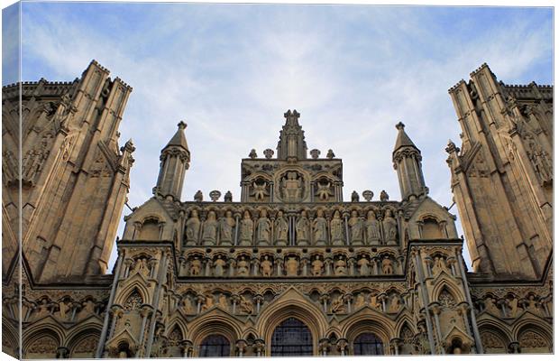 Wells Cathedral 5 Canvas Print by Ruth Hallam