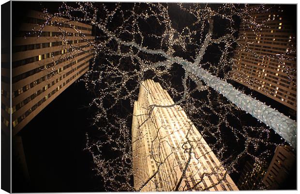 New York Rockefeller Centre Canvas Print by Paul Hutchings 