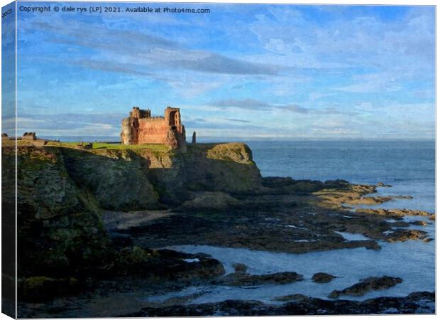 TANTALLON CASTLE Canvas Print by dale rys (LP)