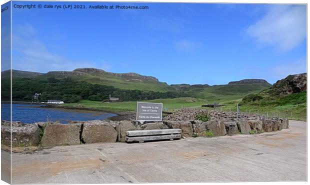 canna beach  Canvas Print by dale rys (LP)