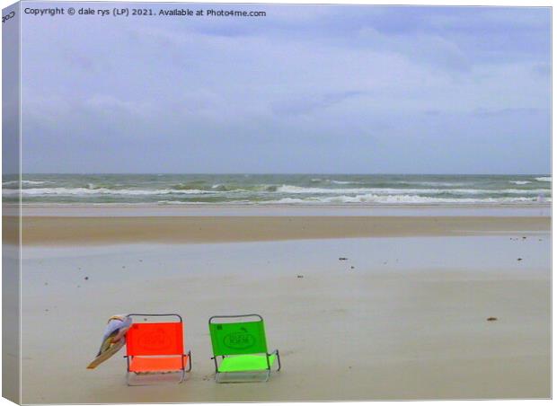 2 daytona beach Canvas Print by dale rys (LP)