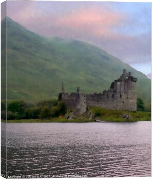 Kilchurn castle..Loch Awe argyll and bute Canvas Print by dale rys (LP)