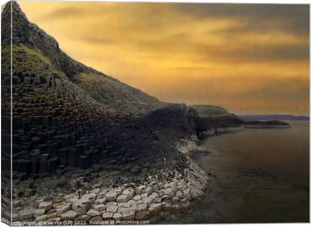 isle of staffa Canvas Print by dale rys (LP)